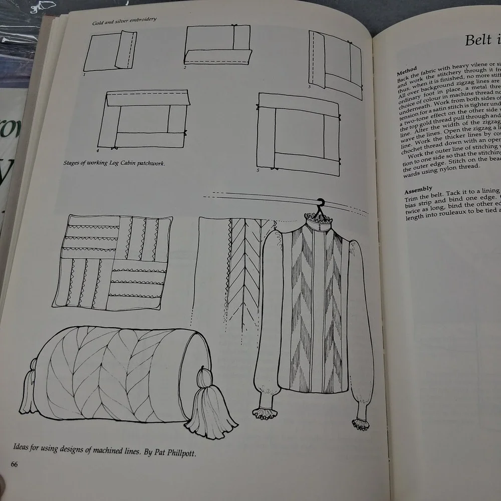 Gold & Silver Embroidery Edited by Kit Pyman Hard Cover Book 1987